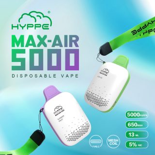 Hyppe Max Air Disposable Vape Device (5000 Puffs)
