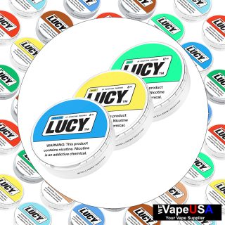 Lucy Nicotine Pouches (15 Pouch per Can)
