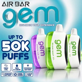 Airbar Gem Disposable Vape Device (50000 Puff)