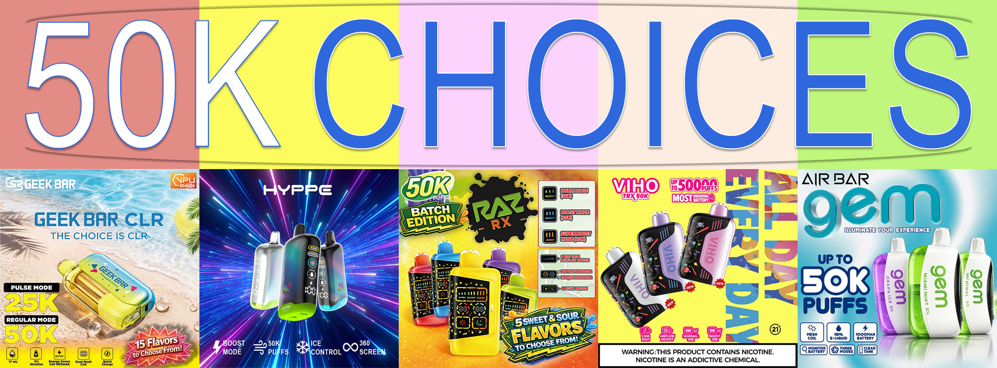50K Choices